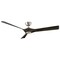 Modern Forms Torque 3-Blade Smart Ceiling Fan 58in Brushed Nickel/Ebony with Remote Control, 3 Blades, 120 V FR-W2204-58 - alternate 1